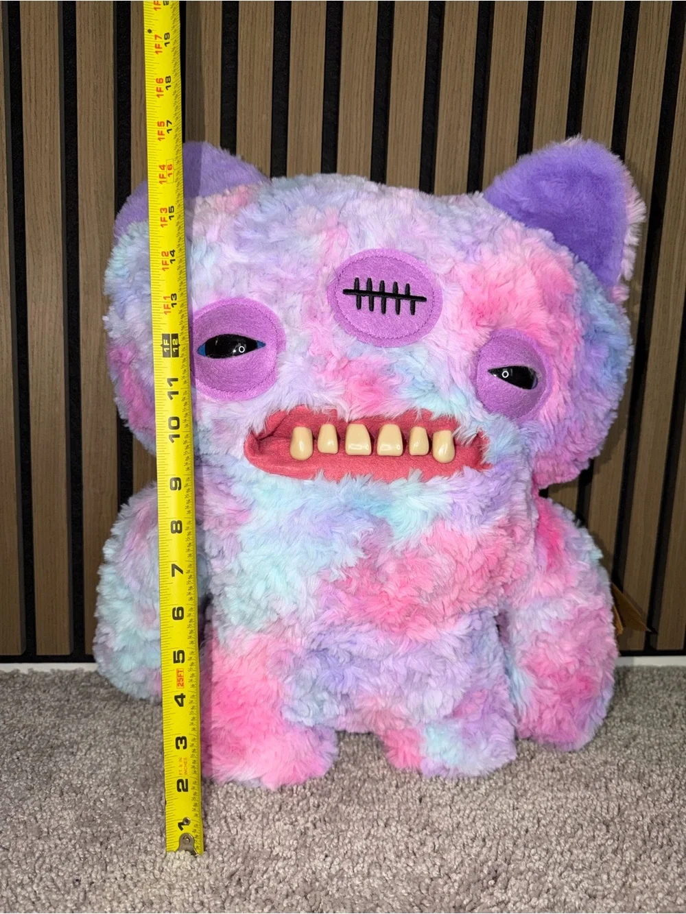 ZURU Fuggler Bigg Fuggs 2.0 Annoyed Alien Plush 🩵💜💗